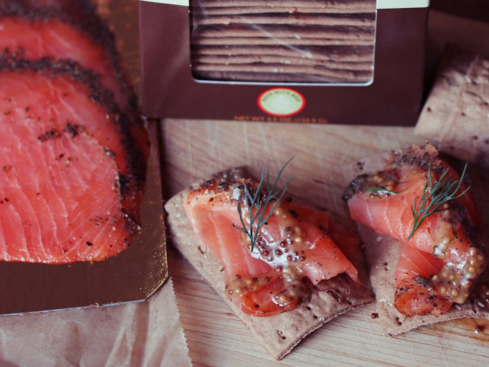 Smoked Salmon & Mustard Sauce - Mantry Inc.