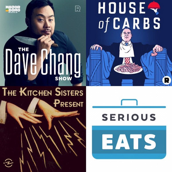 4 of the Best Food Podcasts Mantry Inc.