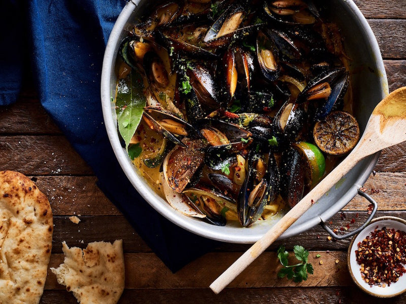 Coconut Curry Mussels - Mantry Inc.