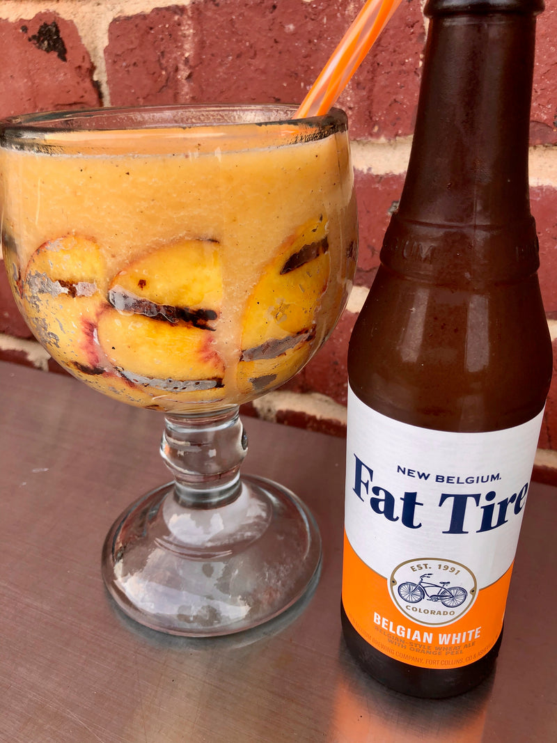 Grilled Peach Margarita Recipe MantryNation Mantry Inc.
