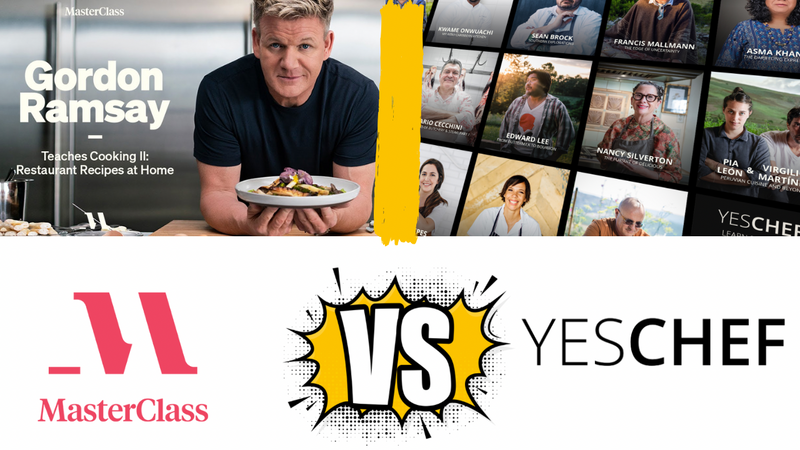 Best Online Cooking Schools 2023 Yeschef Vs Masterclass Mantry Inc